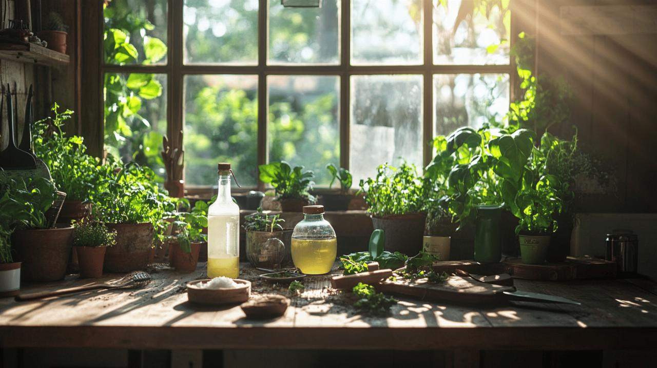 Comment réaliser un désherbant fait maison efficace pour éliminer les mauvaises herbes tenaces